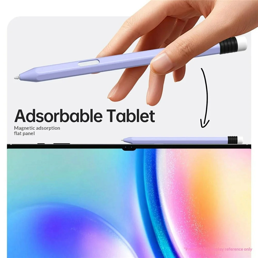 For Samsung Galaxy Tab S11  /  S11 Ultra S Pen Silicone Case Pencil Style Stylus Protective Sleeve - Yellow - 4