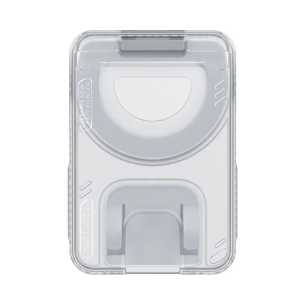 NILLKIN IceMate Magnetic Wallet Stand Card Holder BPA-Free Plant-Based Kickstand - Grey - 3