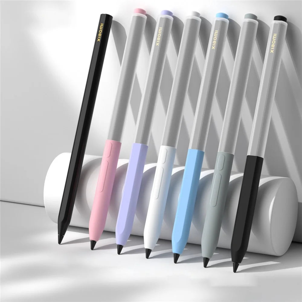 For Xiaomi Smart Pen (3rd Generation) Silicone Sleeve Stylus Pencil Protective Case - Sky Blue - 7