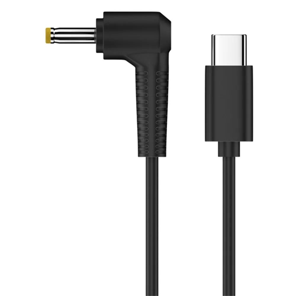 20V 4.0 x 1.7mm USB-C to DC Adapter Cable for Routers, Cameras, TV Box, Desk Lamps PVC Power Cord Converter - 1