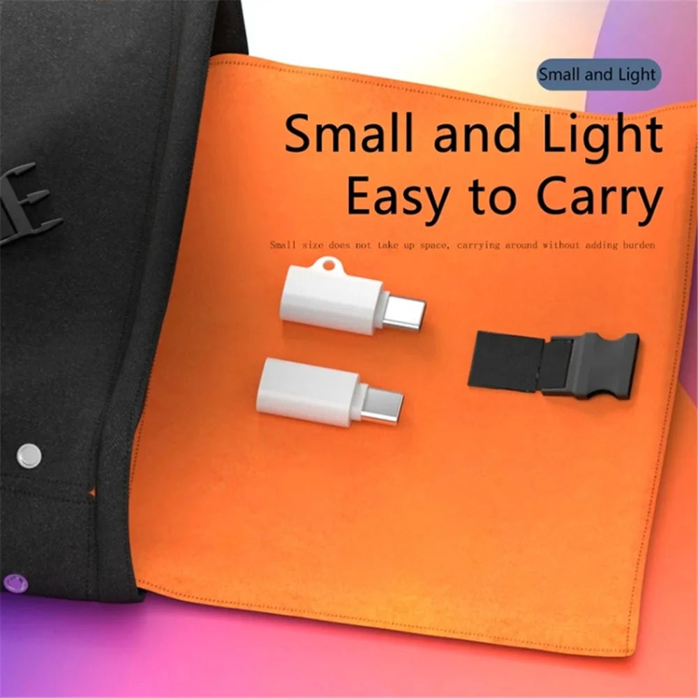 Gen3 PD Fast Charging Adapter Type-C Male to iP Female Converter Fast Data Transmission Speed - 3