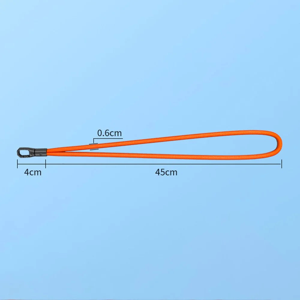 6mm Anti-Lost Phone Lanyard with Tether Tab, Rotating Buckle Cell Phone Neck Strap - Light Camel - 7