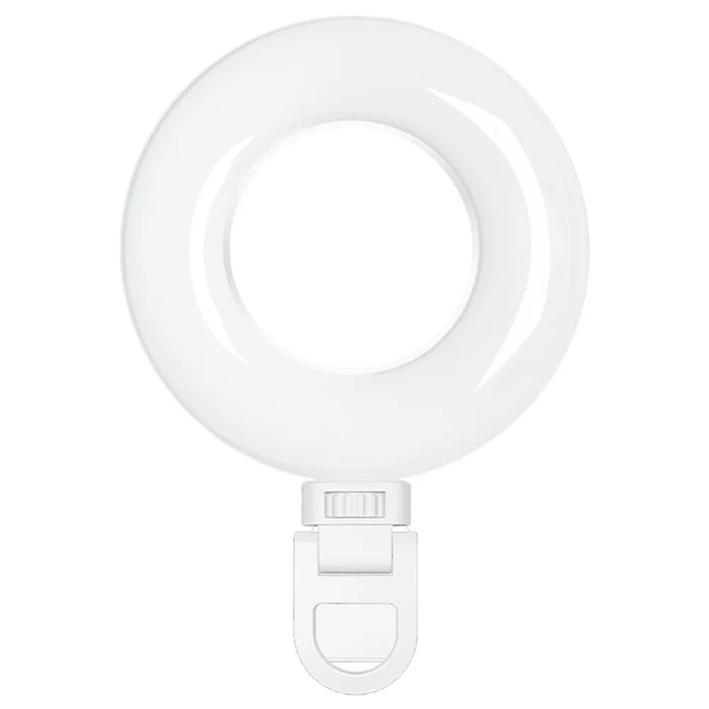 XJ57 Portable Live Streaming Phone Laptop LED Fill Light Video Conference Ring Light - 7