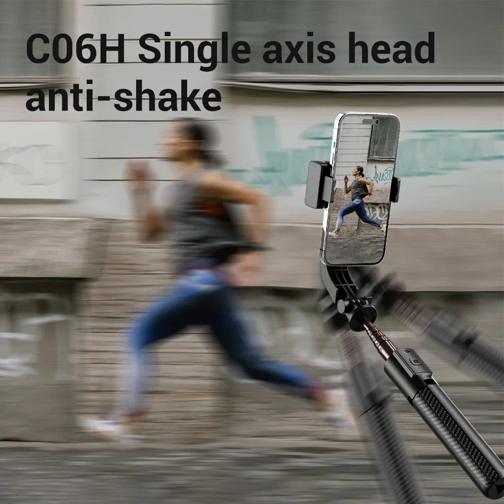C06H Single Axis Gimbal Stabilizer Anti-Shake Tripod Bluetooth-compatible Selfie Stick - 3