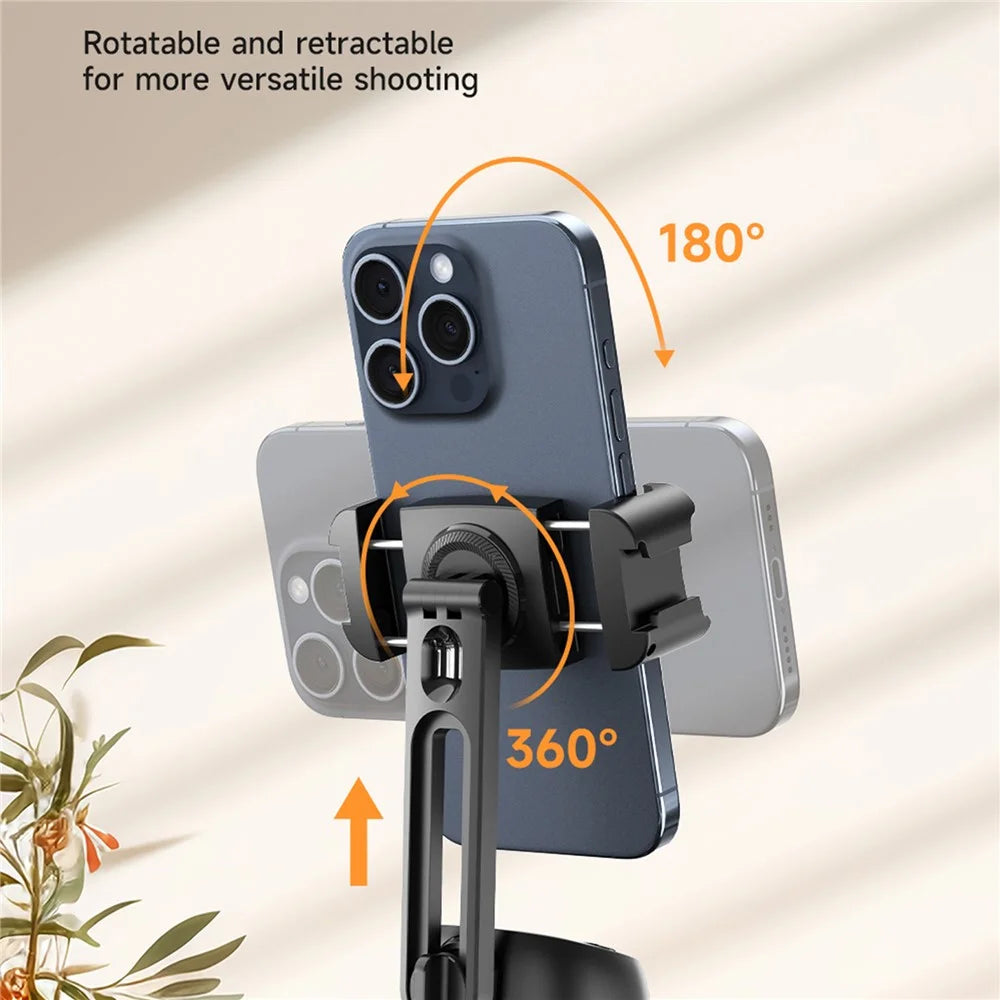 P05 Standard Version Smart AI Follow Gimbal Face Tracking Phone Holder Desktop Free Rotation Photography Stand - 5