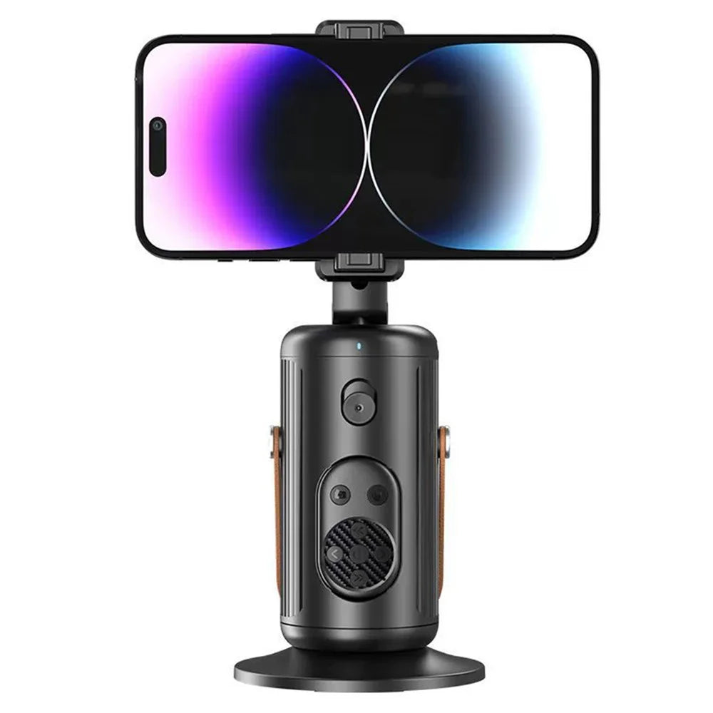 Q04 F2 AI Smart Face Tracking Live Streaming Phone Gimbal Stabilizer with Remote Control + 2 Fill Lights - 3