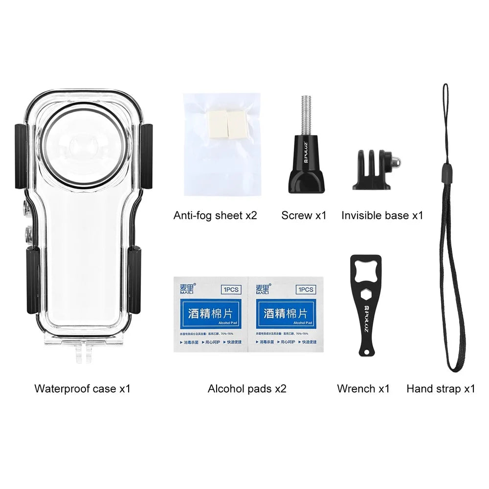 PULUZ PU801 For Insta360 ONE RS 1-Inch 360 Edition Underwater Housing 40m Waterproof Protective Case - 7