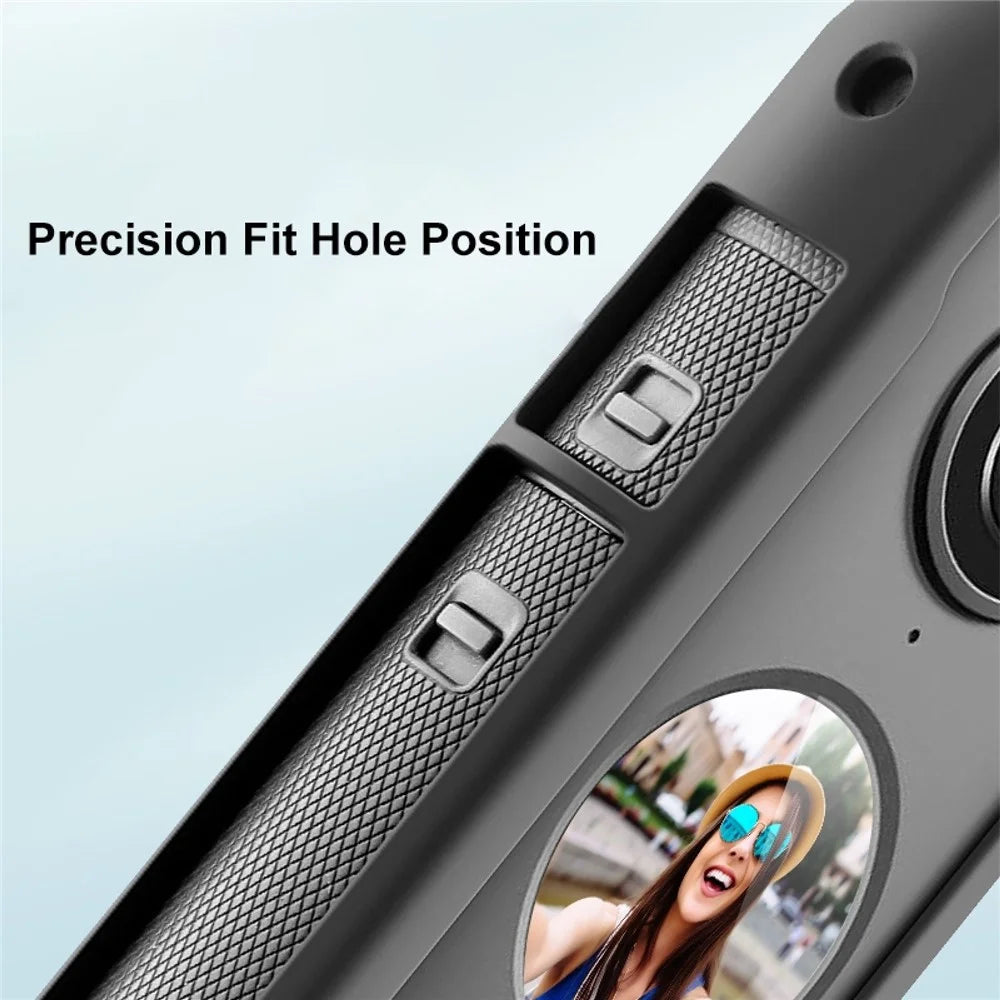 PULUZ PU587B For Insta360 ONE X2 Panoramic Camera Protective Frame PC Plastic Shockproof Shell - 3