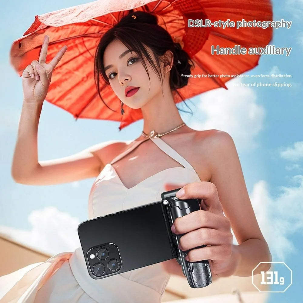 P15-Y Selfie Stick Extendable Tripod Stand with Remote Control for Smartphones - Black - 3