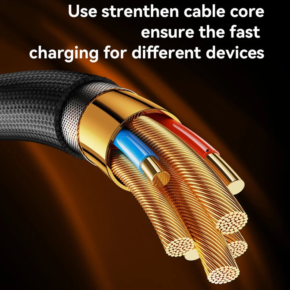 YESIDO CA190 USB-C to USB-C Cable 1.2m 60W Fast Charging Data Sync Cord - 6