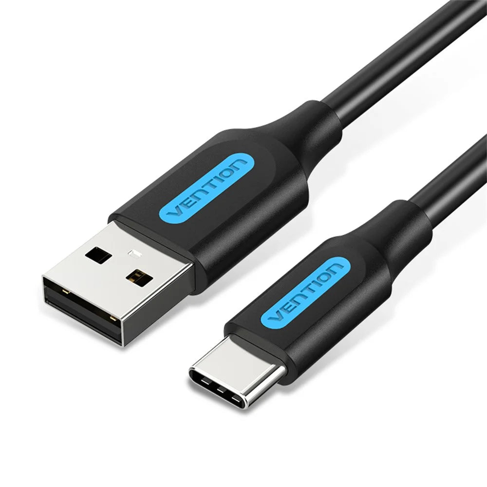 VENTION COK Series 0.25m USB 2.0 Type A to Type C Cable 3A Fast Charging Data Sync Cord - 1