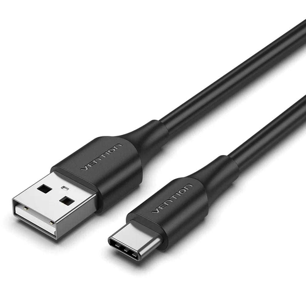 VENTION CTHBG CTH Series 3m 2.0 USB-A Male to USB-C Male 3A Data Cable High Speed 480Mbps 60W Charging Cord - 1