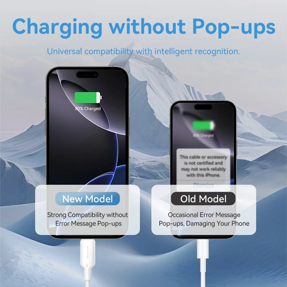 VENTION CTQBF 1m USB 2.0 Type A to Type C Data Cable 3A Fast Charging Wire for Smartphone Tablet, Black - 5