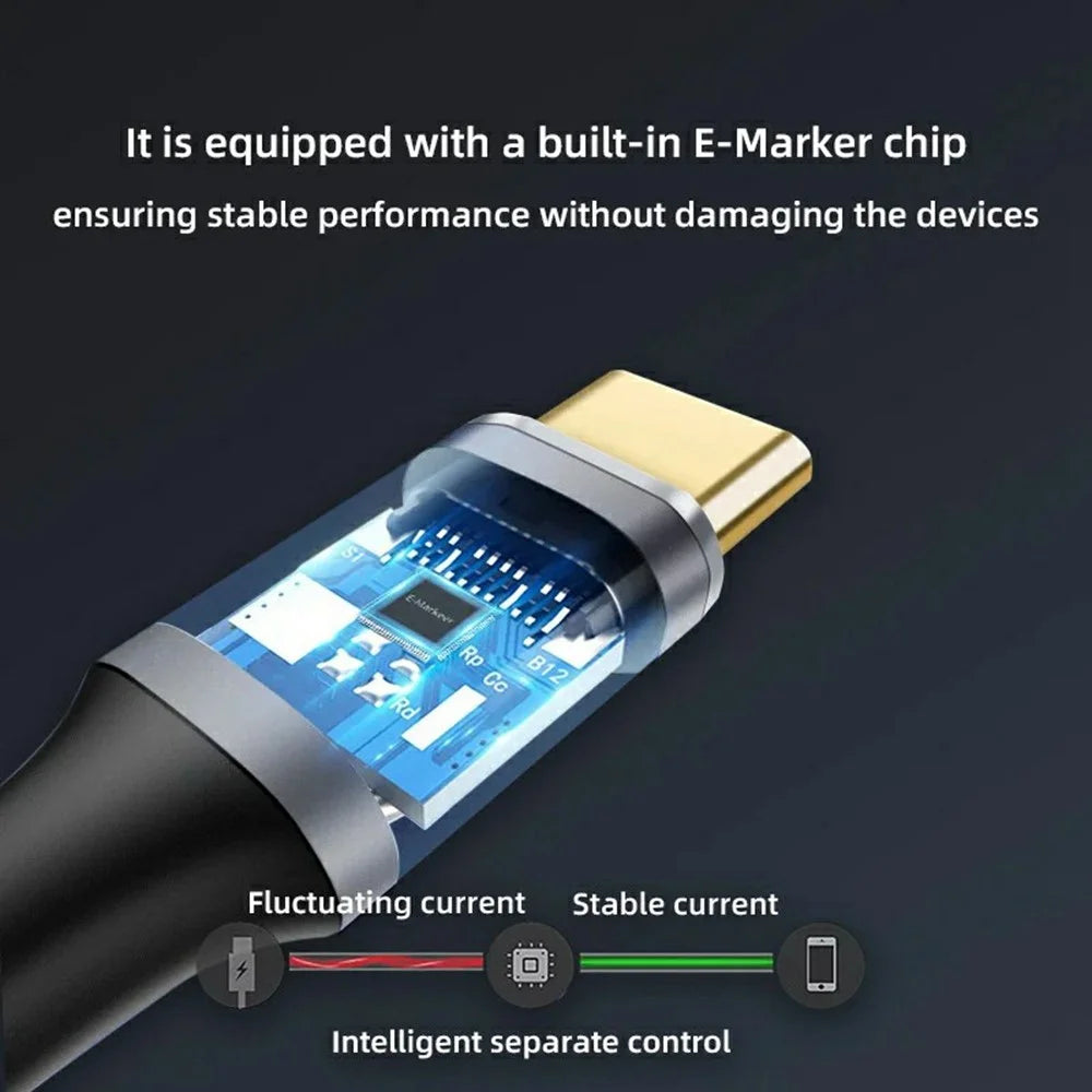 3m Aluminum Alloy Type-C Male to Female Extension Cable USB3.1 Gen2 Data Cable 4K / 60HZ Video Support 10Gbps Data Transfer - 5