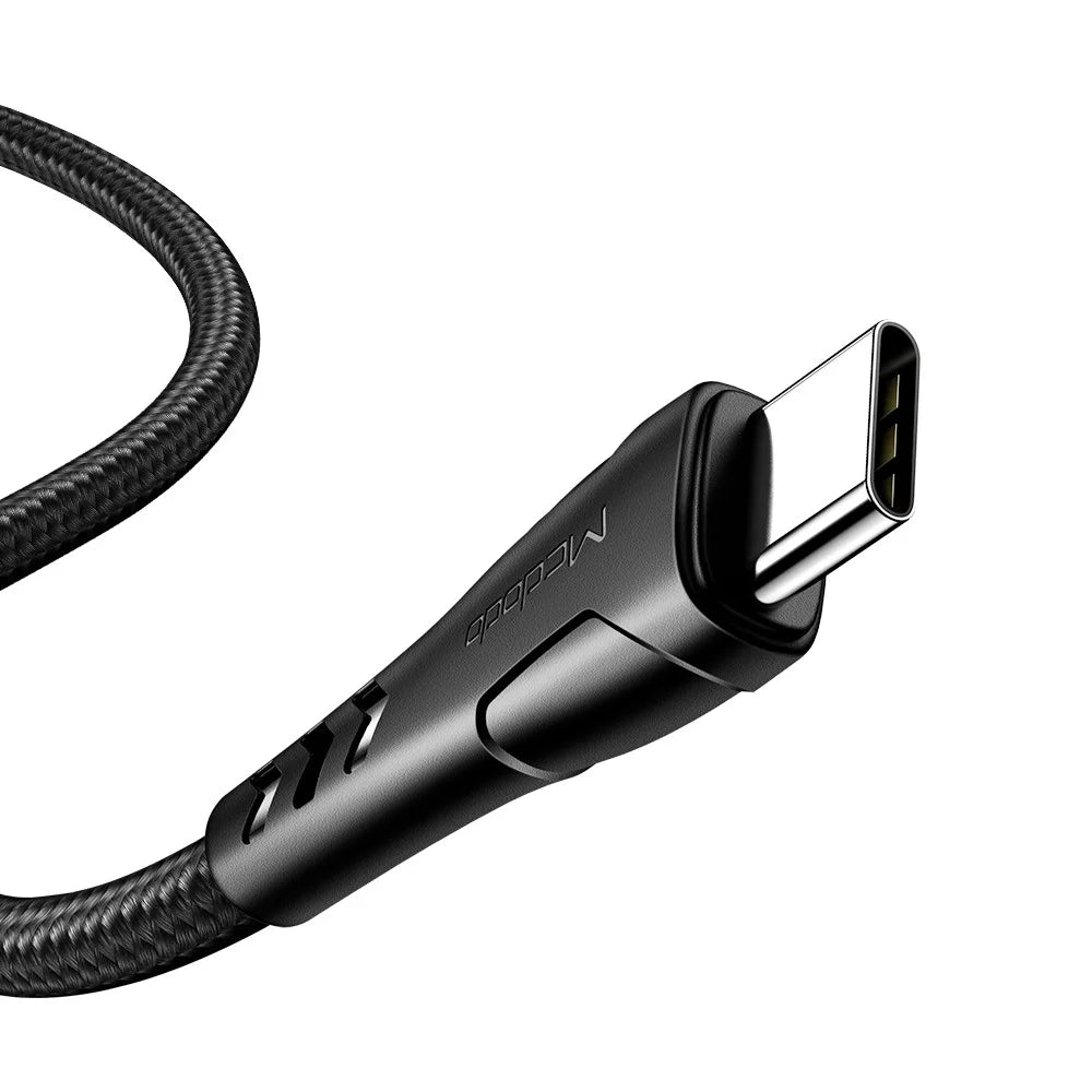 MCDODO for iPhone 15 Series Nylon Braided 1.2M USB-C to USB-C Fast Charger Cable for Samsung Huawei Xiaomi - 7