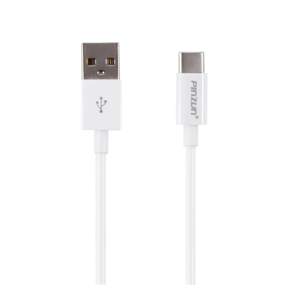 PINZUN CB-83 1M 3A Fast Charging Data Sync Cord Type C Cable for Samsung Galaxy S10 S10e S9 S8 - 1