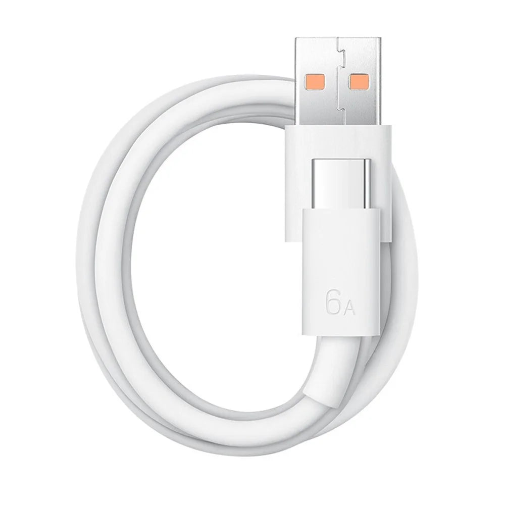 HUAWEI CC790 Type-A to Type-C 6A High Current Fast Charging Cord Data Sync Cable 1m - 1