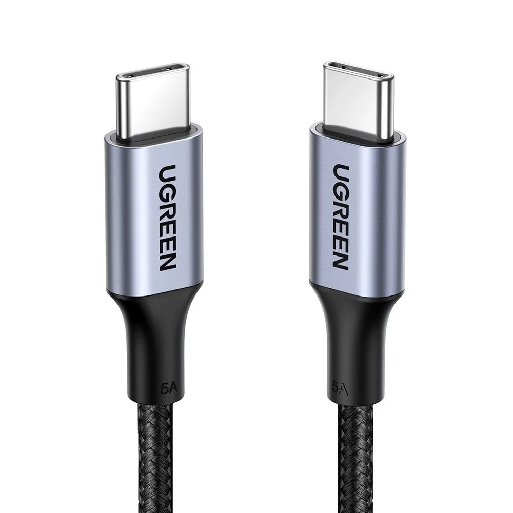 UGREEN 0.5m PD 100W Fast Charging Cord for MacBook/Huawei MateBook/Google Chromebook Pixel Type C Data Cable - 1