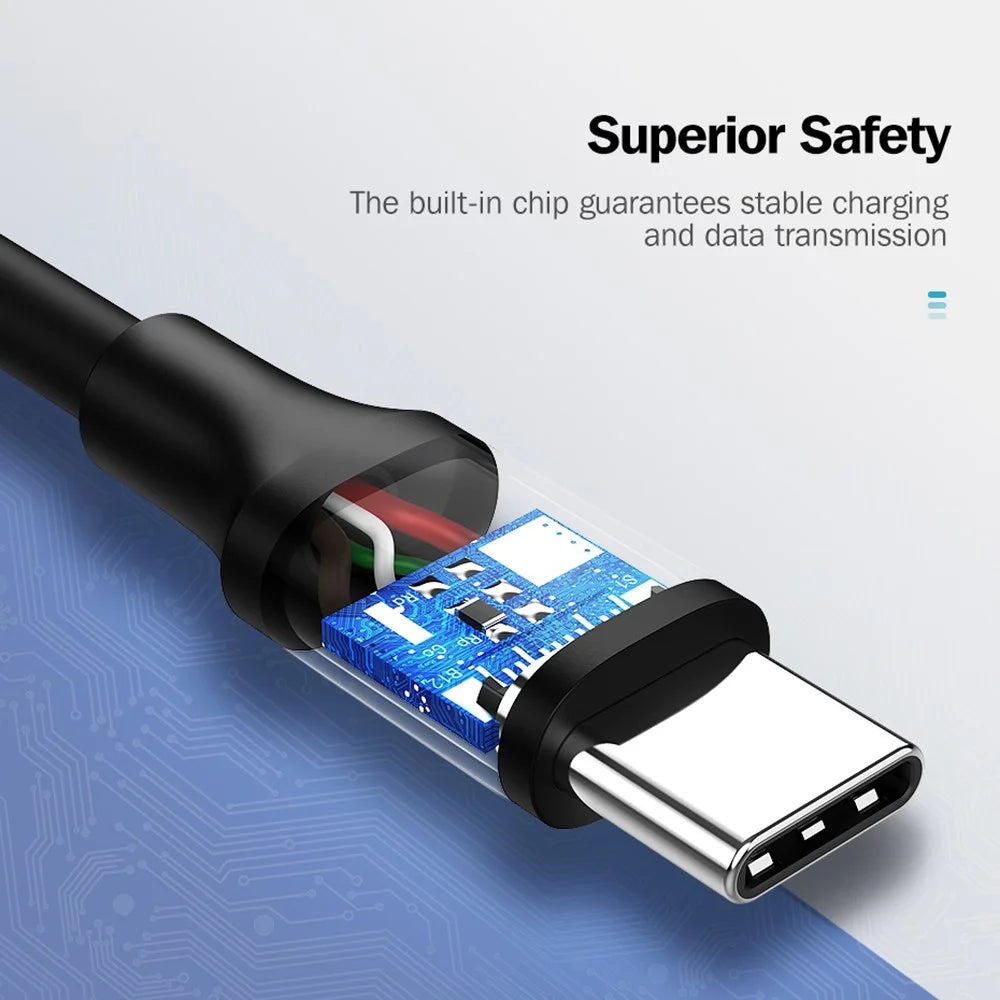 UGREEN for iPhone 15 Series 3m PD 60W QC3.0 Fast Charging + 480Mbps Data Transfer USB C to Type-C Cable - 5