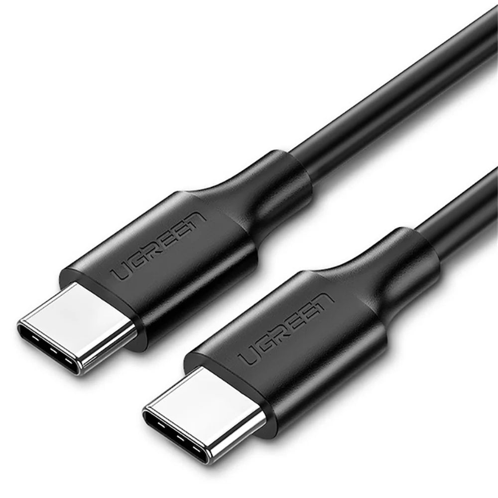UGREEN 1.5m Type C Male to Male Data Cord PD 60W QC3.0 Fast Charging Cable - 1