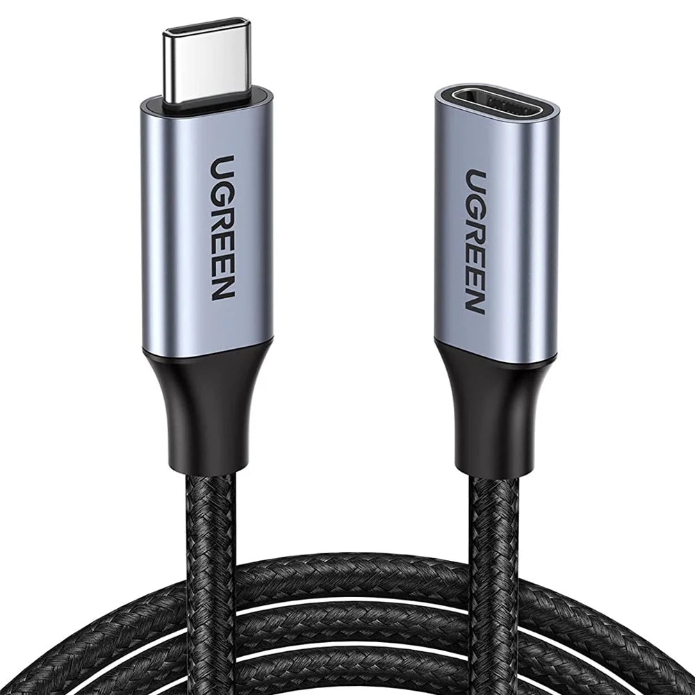 UGREEN For MacBook Pro iPad Pro USB C Extension Cable Thunderbolt 3 Type C Extender Cord Support 100W PD Fast Charging - 1
