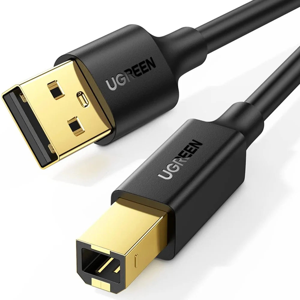 UGREEN 3m USB 2.0 Type B Male to A Male Printer Scanner Cable for HP Canon Epson - 1