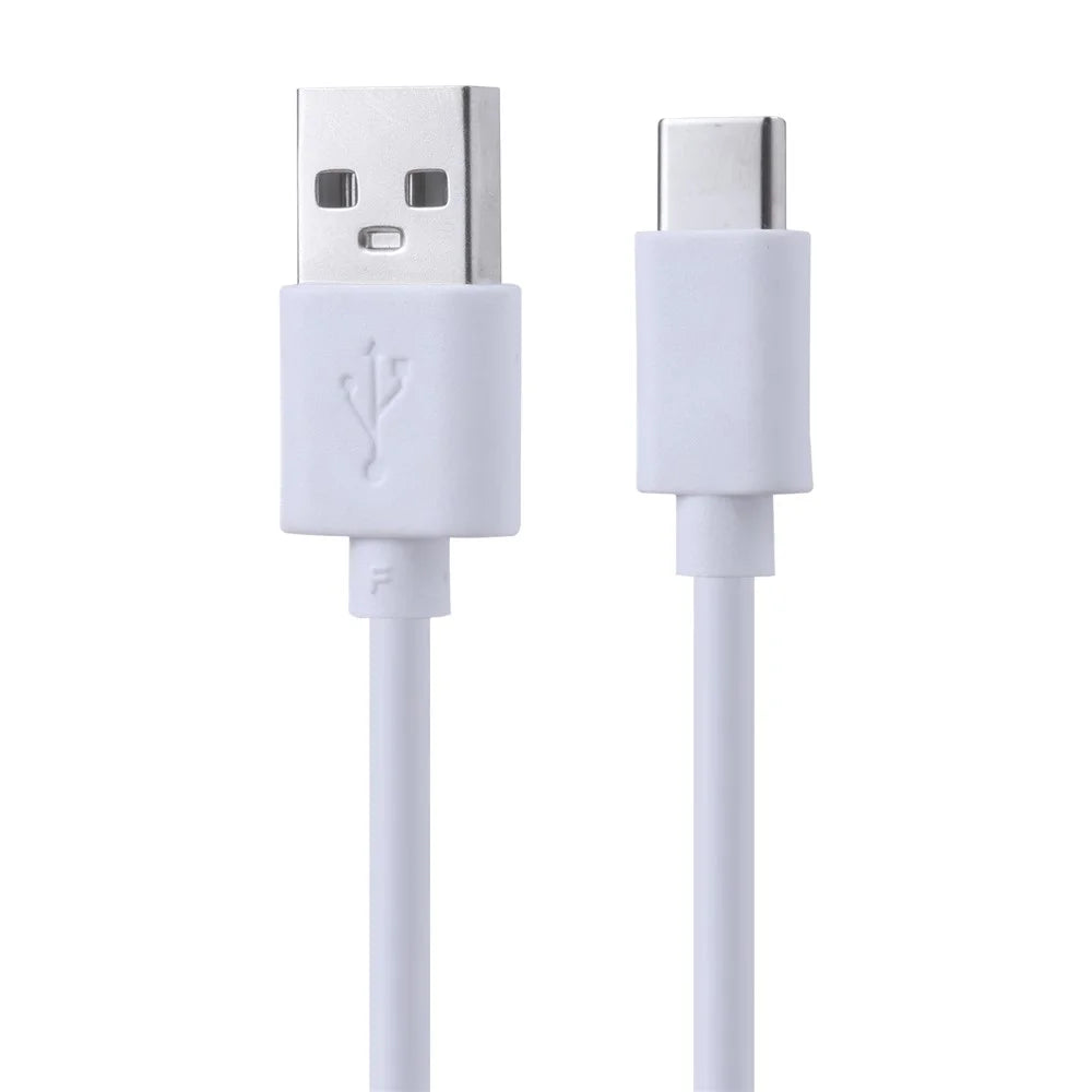 For iPhone 15 Series 30cm Type-C Braided TPE Wire Mobile Phone Copper Core Charging Cable (Not Support Data Transfer) - White - 1