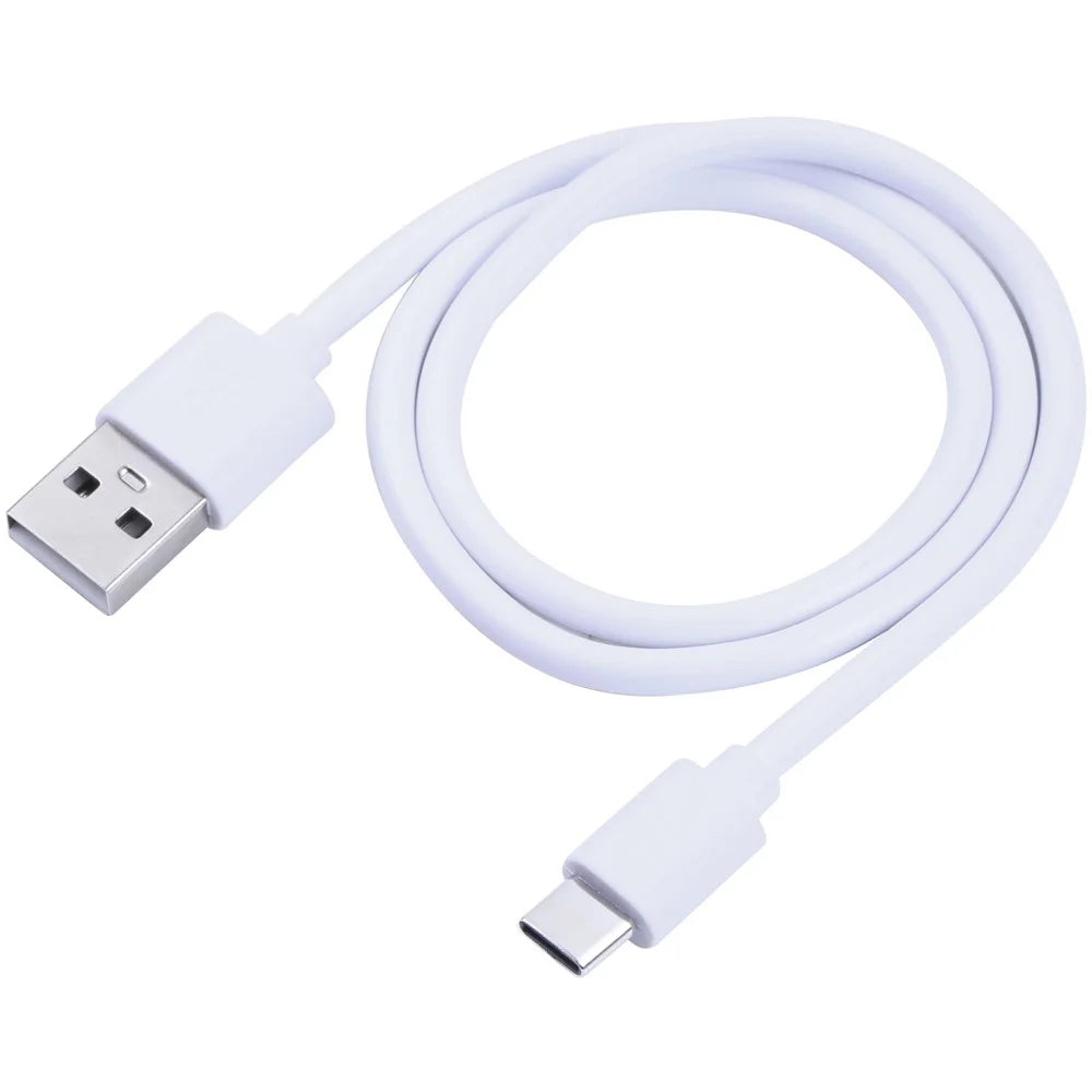 For iPhone 15 Series 30cm Type-C Braided TPE Wire Mobile Phone Copper Core Charging Cable (Not Support Data Transfer) - White - 2