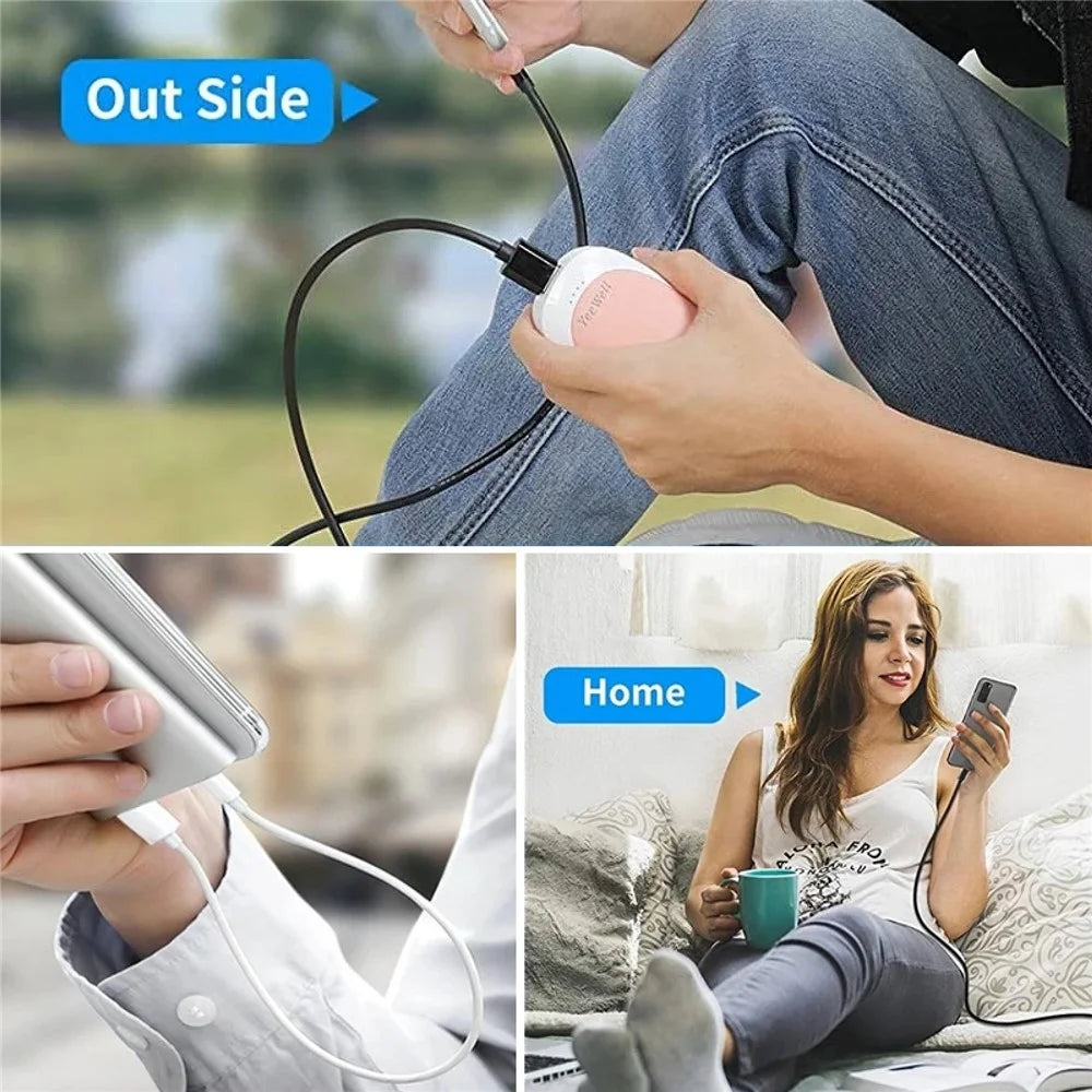 100cm Universal USB to Micro USB Charging Cable for Android Mobile Phone Tablet Copper Core TPE Wire (Not Support Data Transfer) - White - 7