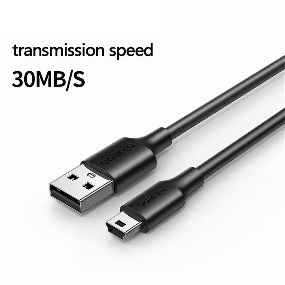 UGREEN 10385 1.5m USB-A Male to 5Pin Mini-USB Male Data Transmission Cord Charging Cable for Car DVR / Digital Cameras / MP4 Player - 2