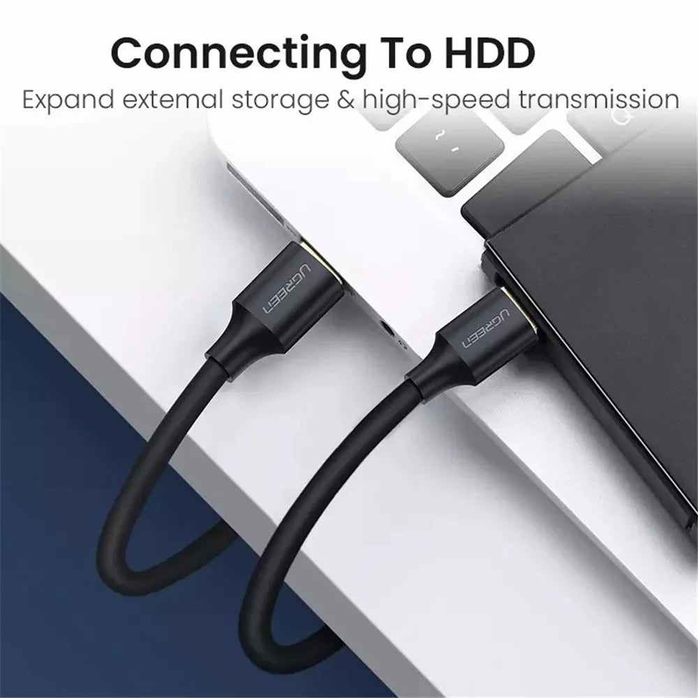 UGREEN 30472 2m USB-A to 5Pin Mini-USB 480Mbps Data Cord Charging Cable for Car DVR / Digital Cameras / MP4 Player - 7