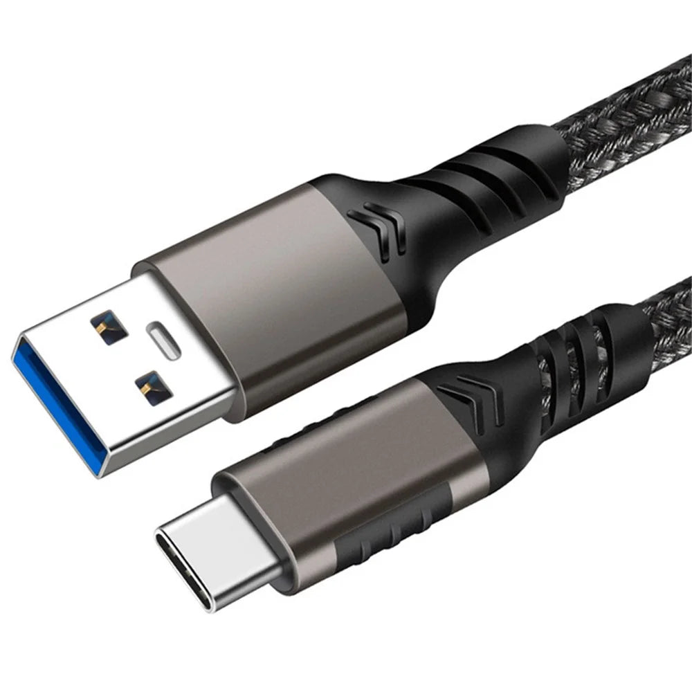 For iPhone 15 Series 0.5m USB 3.2 10Gbps Cable USB to Type-C Cord SSD Hard Drive Connection Wire 3A 60W QC 3.0 Fast Charging - 1