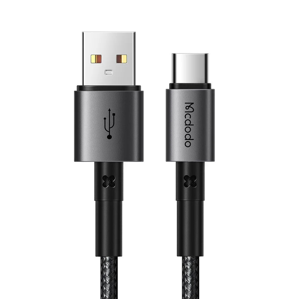 MCDODO CA-3591 MDD for iPhone 15 Series 1.8m 100W 6A Type-C Charging Cable 480Mbps USB to USB-C Data Cable for Cell Phone (Black) - 1
