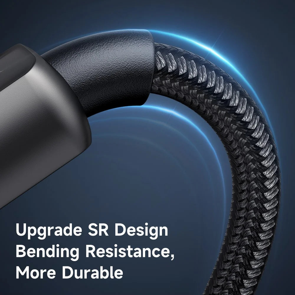 MCDODO CA-361 5A 100W Type-C to Type-C Charging Cable, 1.2m Auto Power Off Transparent Data Cable with Digital Display - 6
