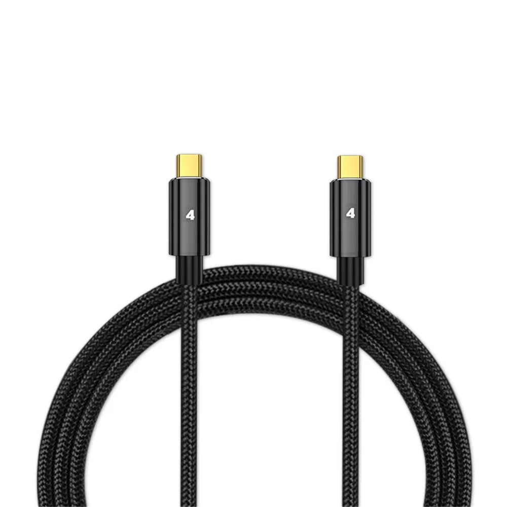 0.5m 100W 40Gbps 8K 60Hz Thunderbolt 4 Type-C Data Cord - 1