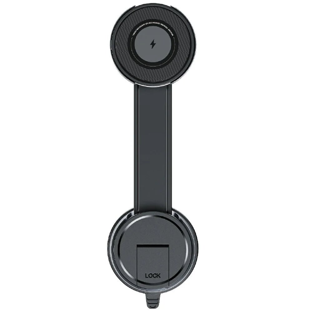 WEKOME WP-U209 Car Suction Cup Charger 15W Rotatable Magnetic Wireless Charging Phone Holder - 2