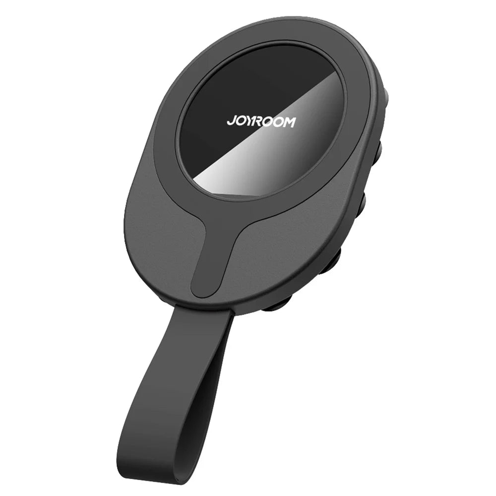 JOYROOM JR-ZS393-S Magnetic Suction Cup Phone Mount Silicone Phone Grip Holder - Black - 2