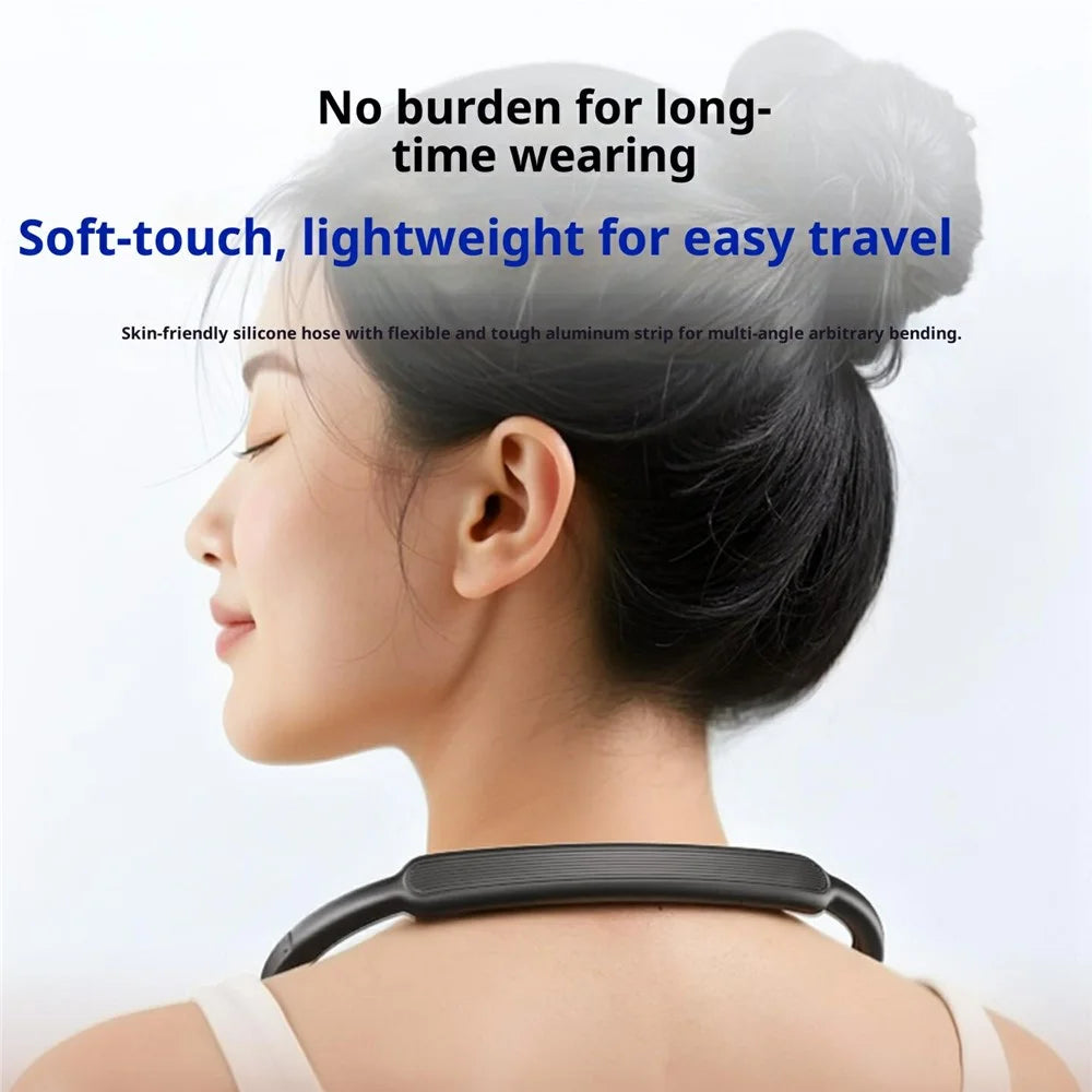 G02S Magnetic Neck Phone Holder for POV Vlogging First-Person Perspective Filming Silicone Neckband Bracket - 4