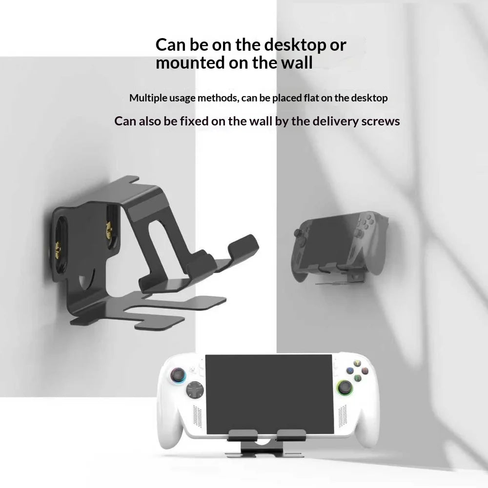PGTECH GP-608 For Asus ROG Ally/Nintendo Switch 2 Wall Mount Storage Rack Game Console Desktop Display - 2