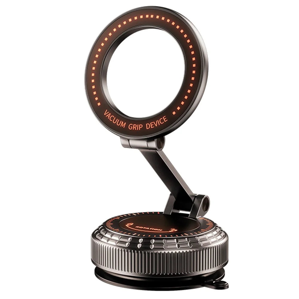 K09 Dashboard Suction Cup Car Phone Holder Magnetic Vacuum Mount Stand for Smartphones Navigation Support - 2