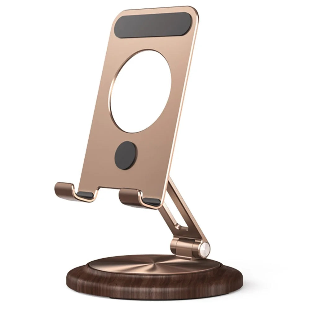 BONERUY L68 Rotating Foldable Tablet Stand Adjustable Aluminum Alloy Phone Holder for Desk - 1