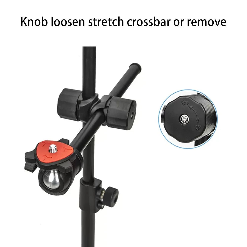 YUNTENG 808 Microphone DSLR Camera Desktop Mount Stand Table Phone Clip Holder - 3