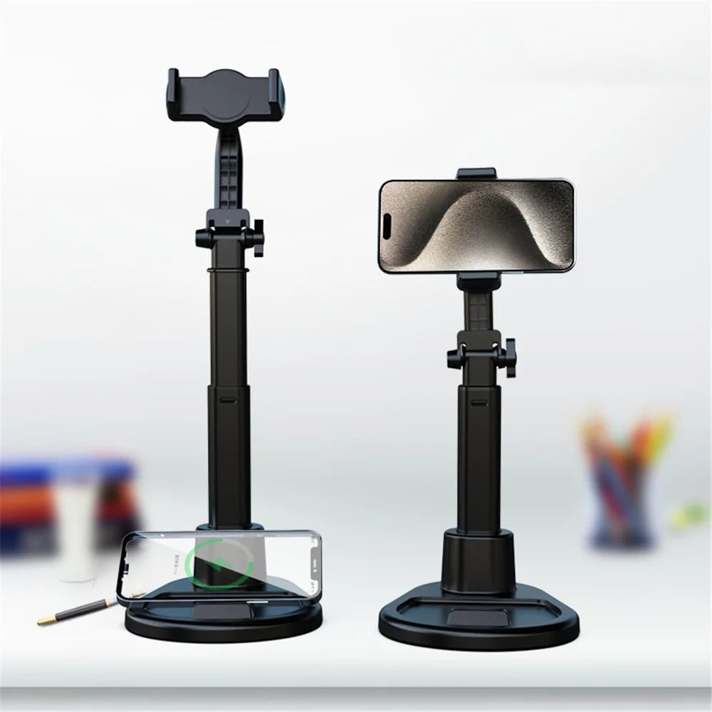 CCT13-2 Phone Stand Height Angle Adjustable Mobile Stand Desk Holder for iPhone 16 / 16 Plus / 16 Pro / 16 Pro Max - 4