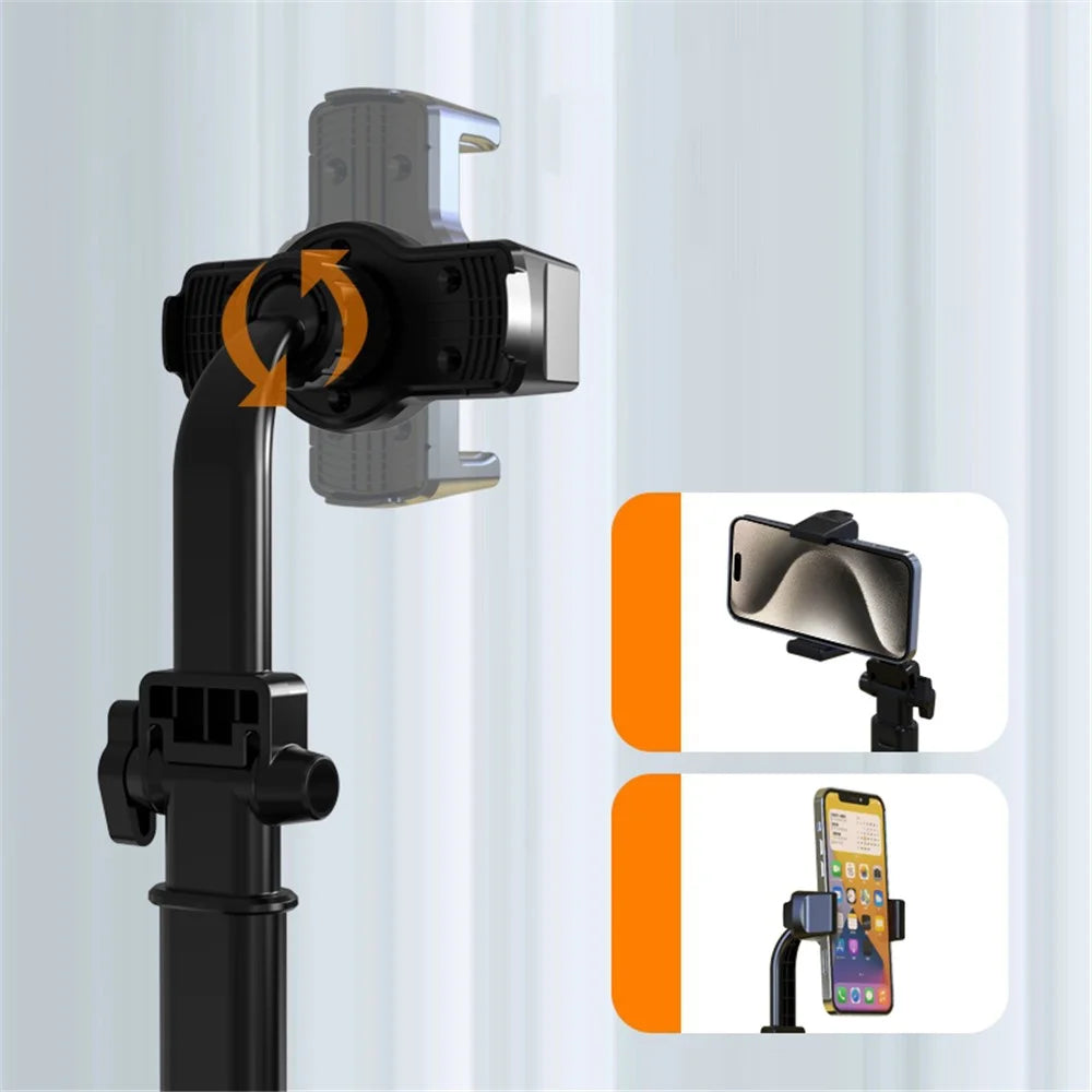 CCT13-2 Phone Stand Height Angle Adjustable Mobile Stand Desk Holder for iPhone 16 / 16 Plus / 16 Pro / 16 Pro Max - 5