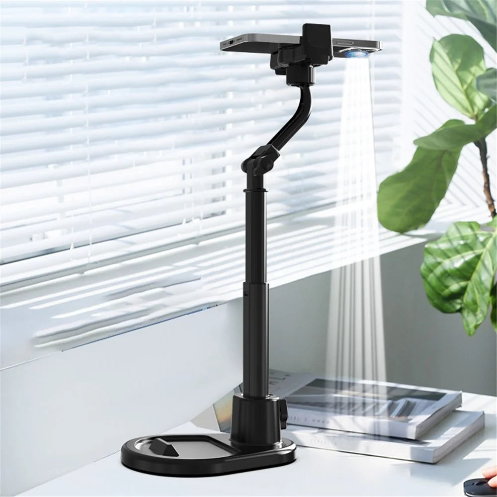 CCT13-2 Phone Stand Height Angle Adjustable Mobile Stand Desk Holder for iPhone 16 / 16 Plus / 16 Pro / 16 Pro Max - 7