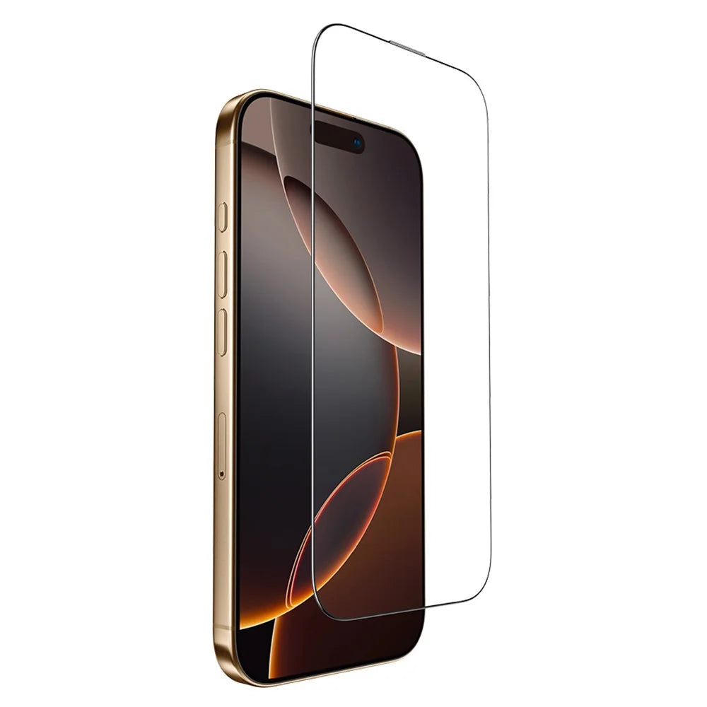 JOYROOM JR-MQS0607 For iPhone Air Silk Printing Screen Protector 2.5D High Aluminium-Silicon Glass Film - 1