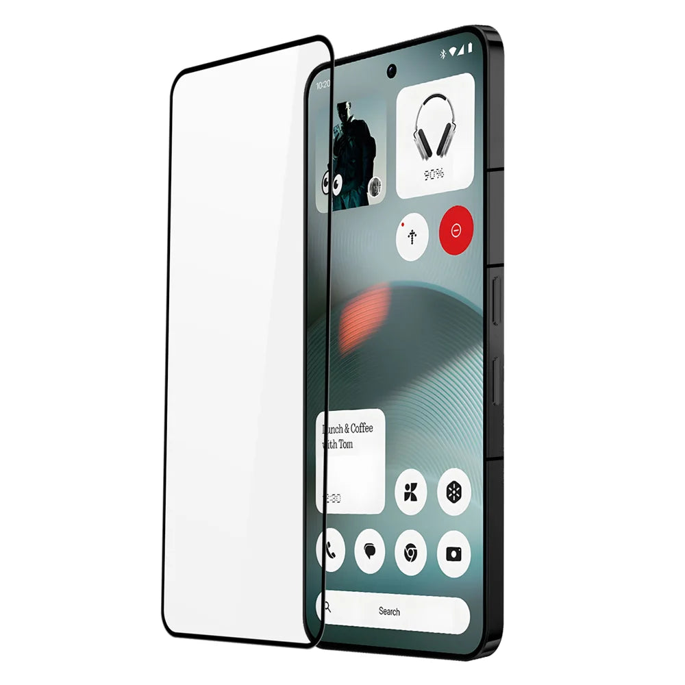 DUX DUCIS For Nothing Phone (3) 5G Glass Film   Full Screen Protector 2.5D Flat Screen Medium Alumina Glass HD Clear Film - Black - 1