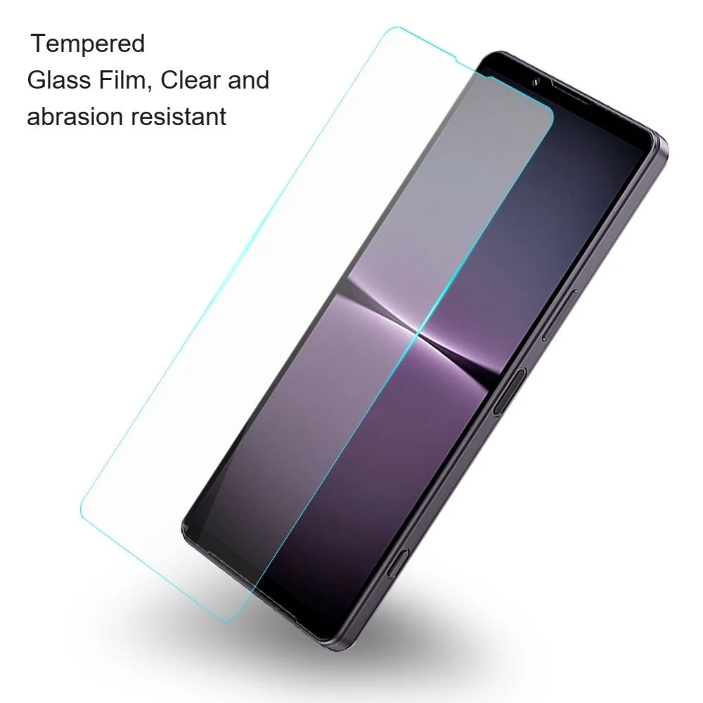 AMORUS For Sony Xperia 5 II HD High Aluminum-silicon Glass Screen Protector 2.5D Arc Edge 9H Anti-explosion Film - 5