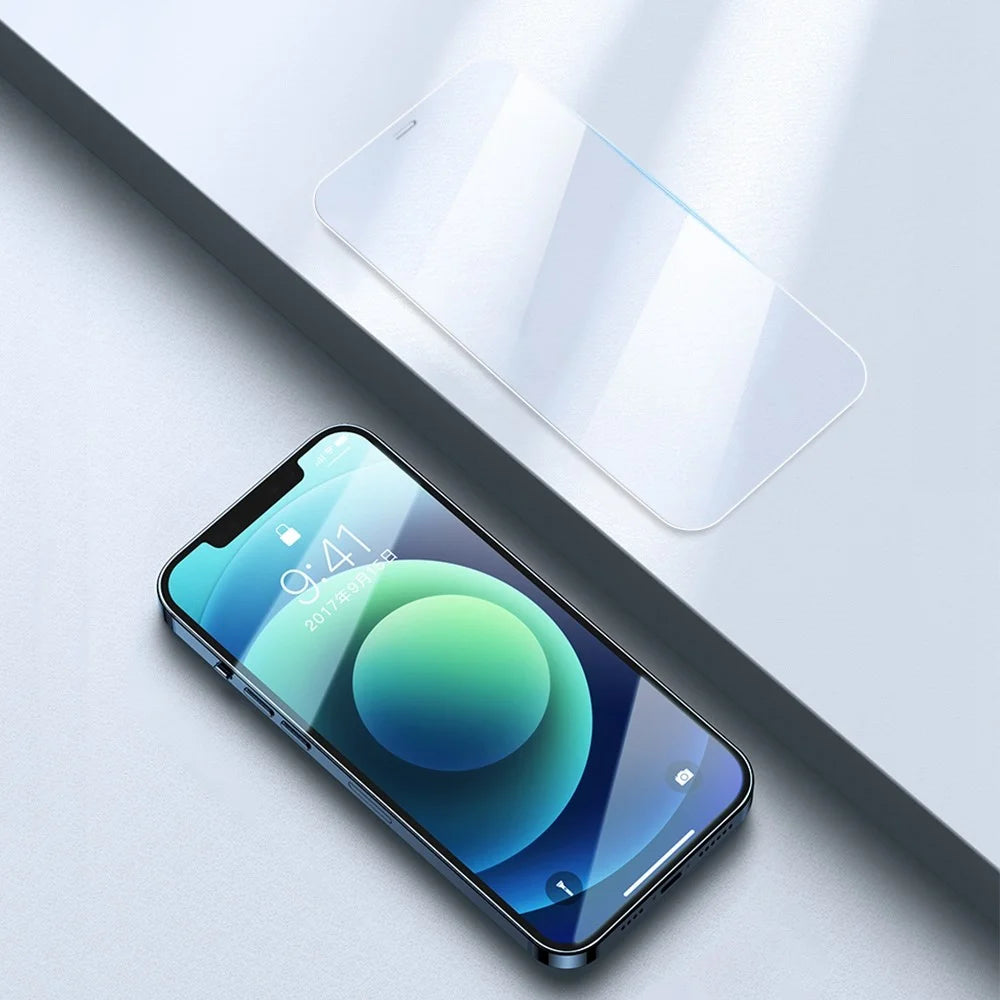 AMORUS For iPhone 12 6.1 inch/12 Pro 6.1 inch High Aluminum-silicon Glass Screen Film 2.5D Anti-explosion Screen Protector - 7