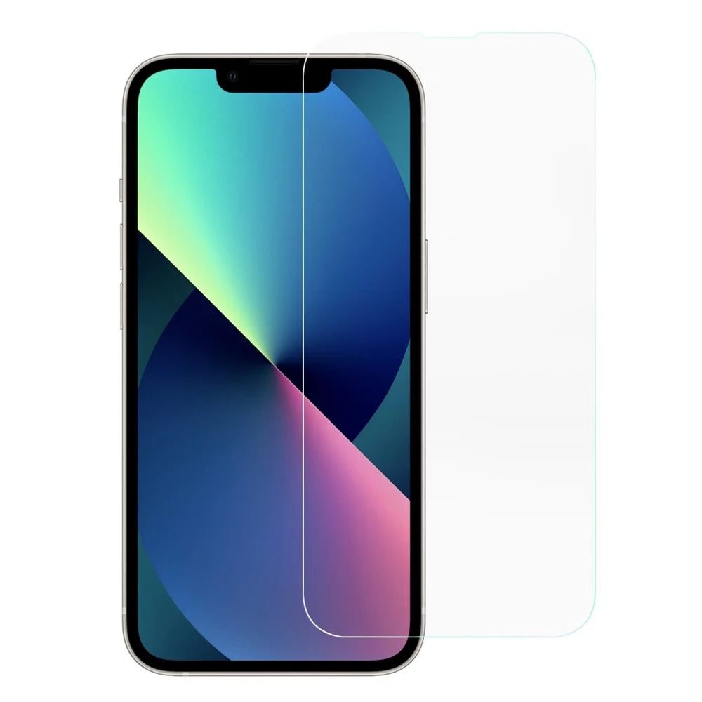 AMORUS Phone Screen Protector for iPhone 13 mini 5.4 inch, Anti-explosion 2.5D Arc Edge High Aluminum-silicon Glass Film - 1
